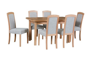 Stół z 6 krzesłami DX39