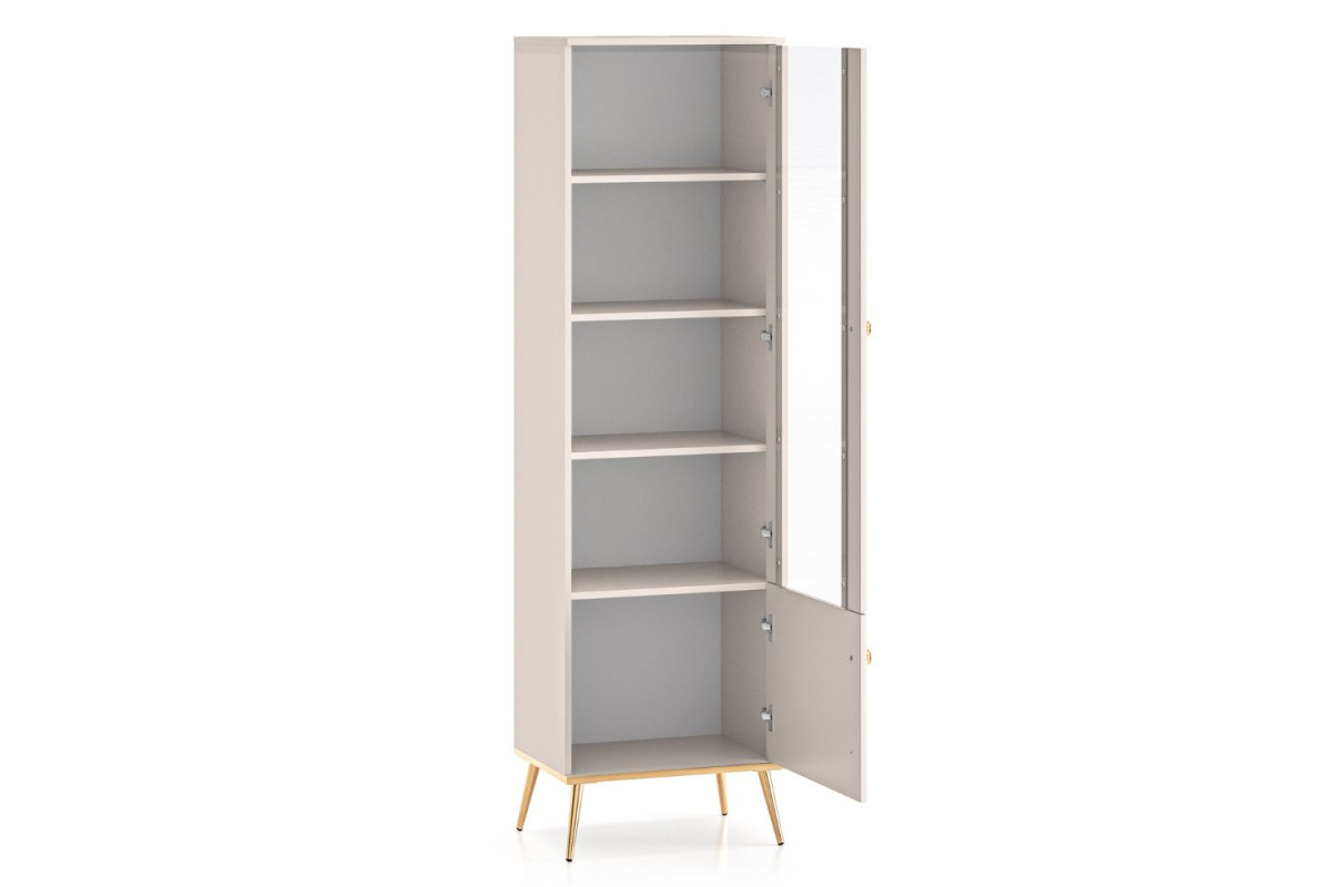Witryna Selgin 01 – elegancka witryna w odcieniu kaszmir