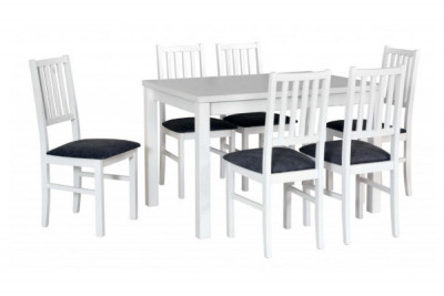Stół i 6 krzeseł - nowoczesne i klasyczne zestawy