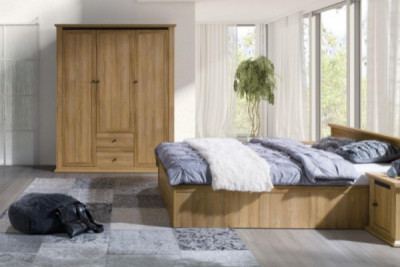 Mezo - sypialnia w drewnie